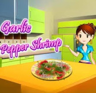 Sara Cooking Class: Garlic Pepper Shrimp