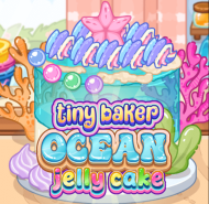 Tiny Baker Ocean Jelly Cake